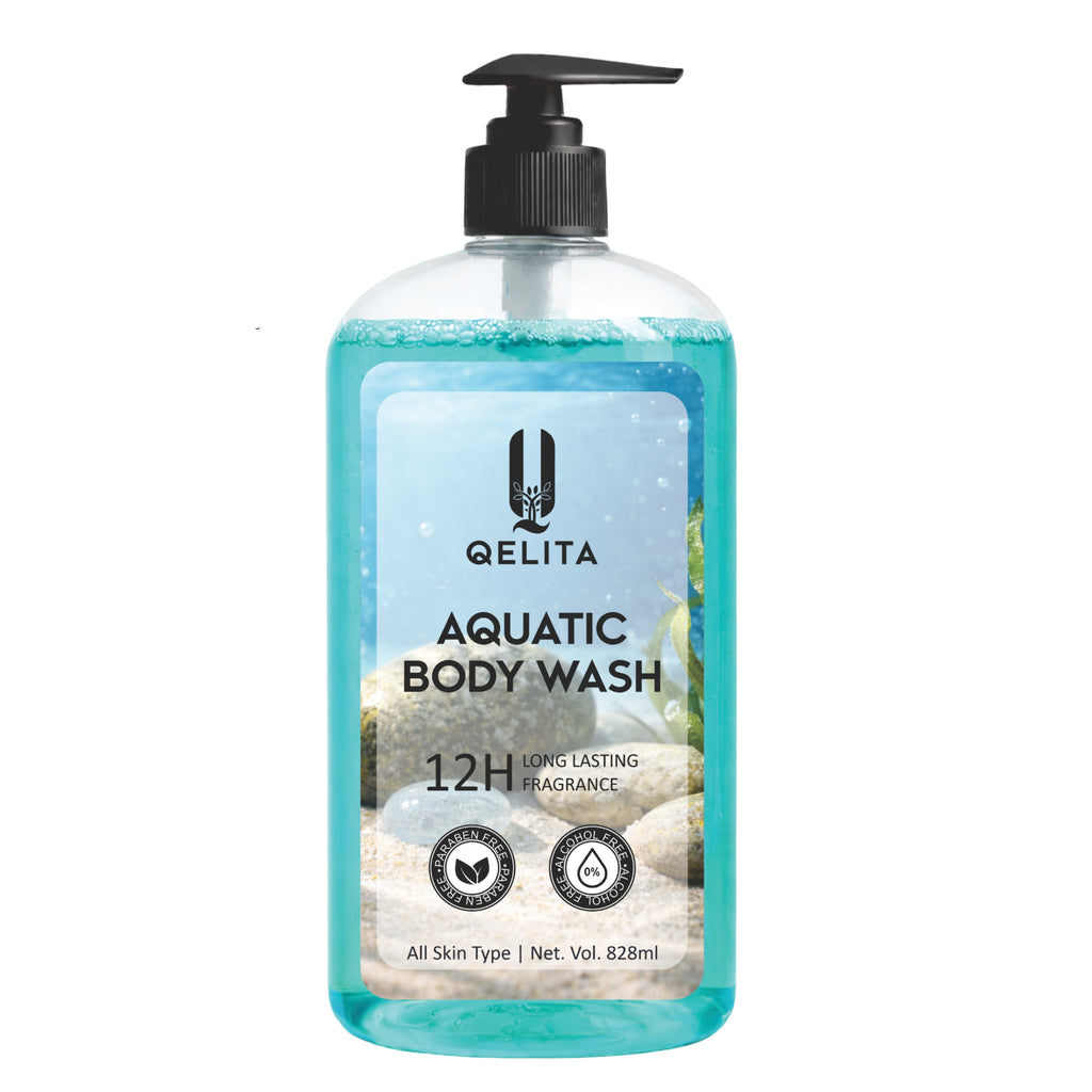 Aquatic Body Wash 828ml | 12H Long Lasting Freshness & Deep Hydration