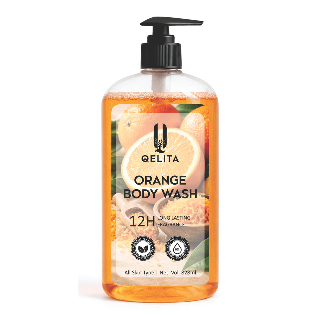 Orange Body Wash 828ml | Vitamin C Body Wash for Fresh, Glowing Skin