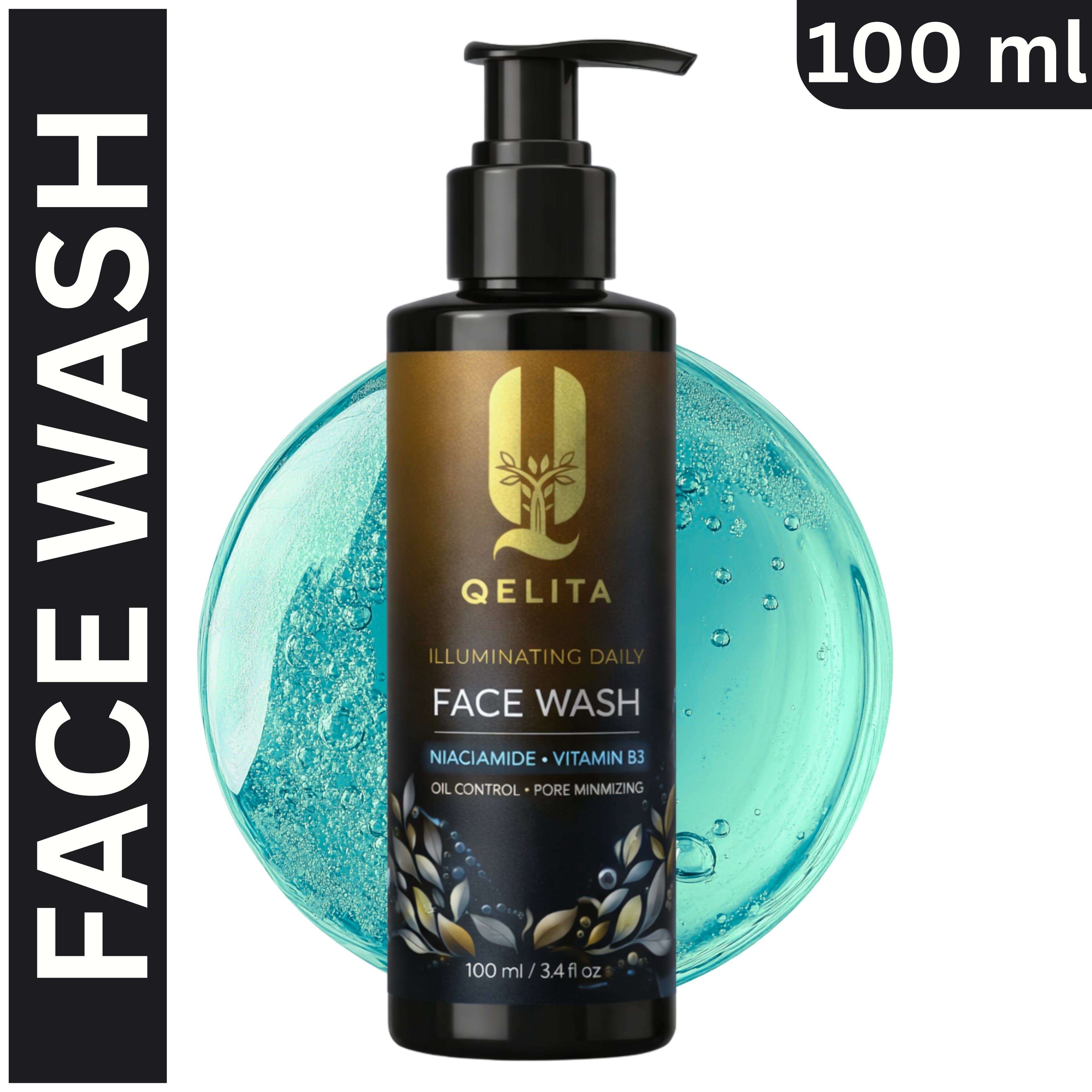 Niacinamide + Vitamin B5 | Oil Control & Pore Minimizing Face Wash | 100ml