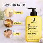 2% Niacinamide Gentle Skin Cleanser 250ml | AHA + BHA Face Wash