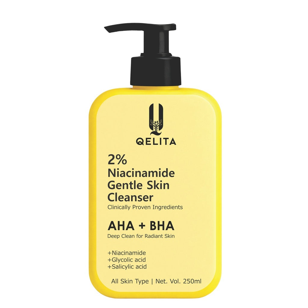 2% Niacinamide Gentle Skin Cleanser 250ml | AHA + BHA Face Wash