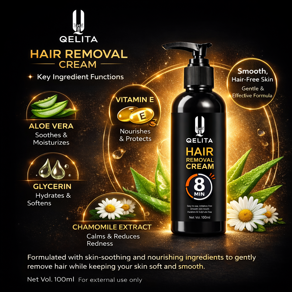 Hair Removal Cream | Smooth Hair-Free Skin | 100ml