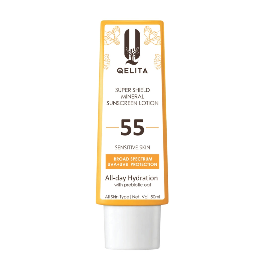 SPF 55 Mineral Sunscreen Lotion | Broad Spectrum UVA UVB Protection