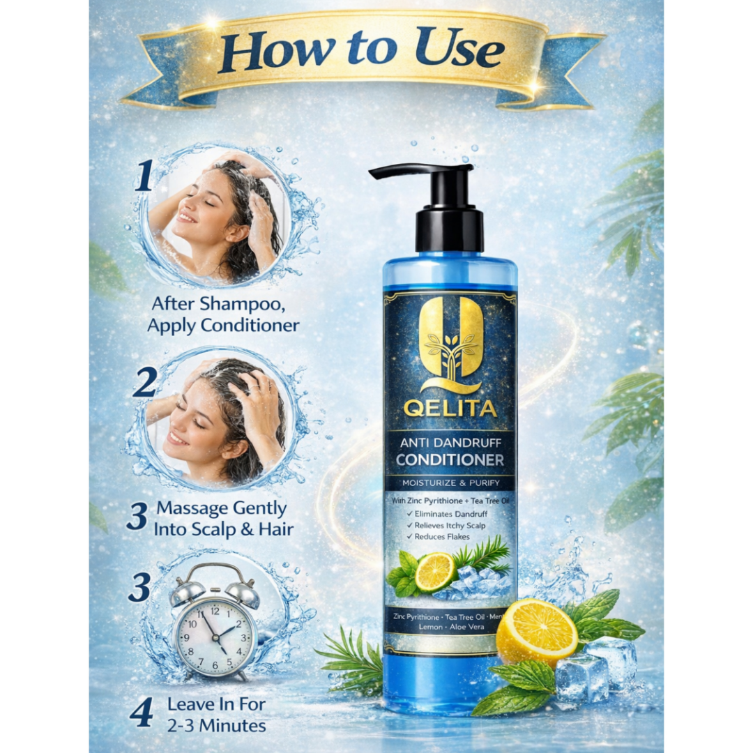 Anti Dandruff Conditioner | Tea Tree & Zinc Pyrithione | 200ml