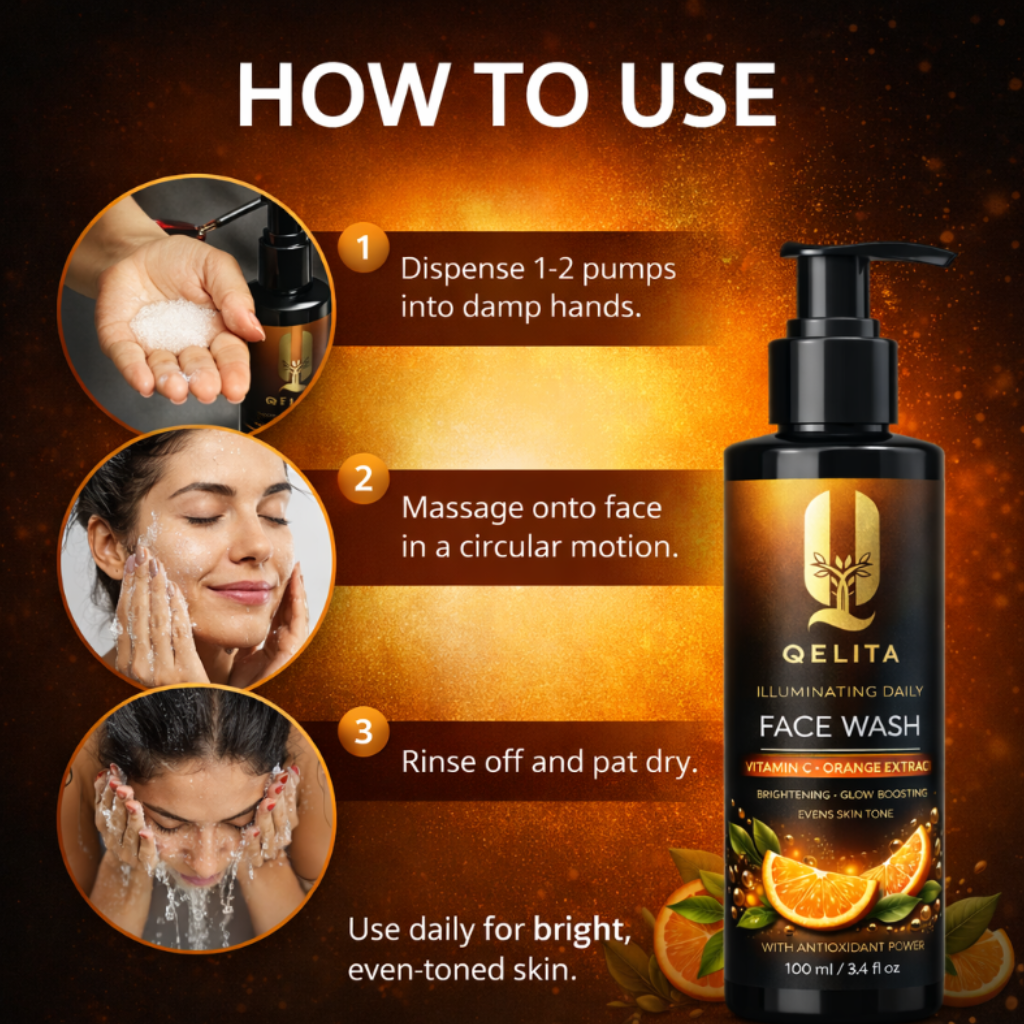 Vitamin C + Orange Extract Daily Face Wash(100ml)