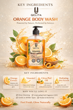 Orange Body Wash 828ml | Vitamin C Body Wash for Fresh, Glowing Skin