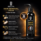 Hair Removal Cream | Smooth Hair-Free Skin | 100ml