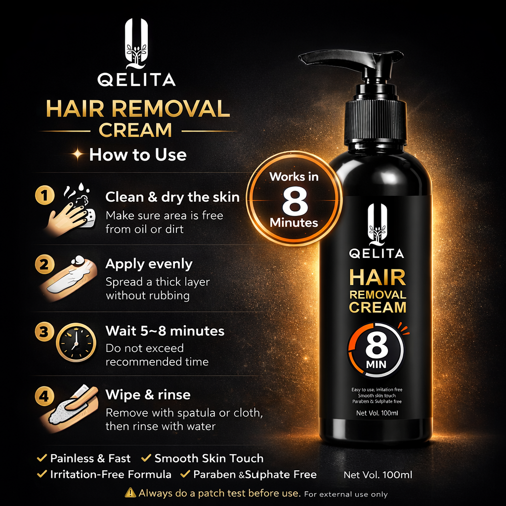 Hair Removal Cream | Smooth Hair-Free Skin | 100ml