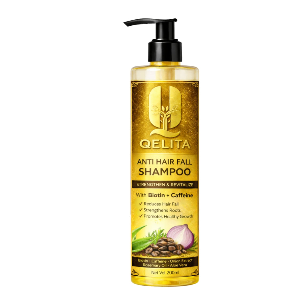 Anti Hair Fall Shampoo 200ml | Biotin & Caffeine Hair Strengthening Formula