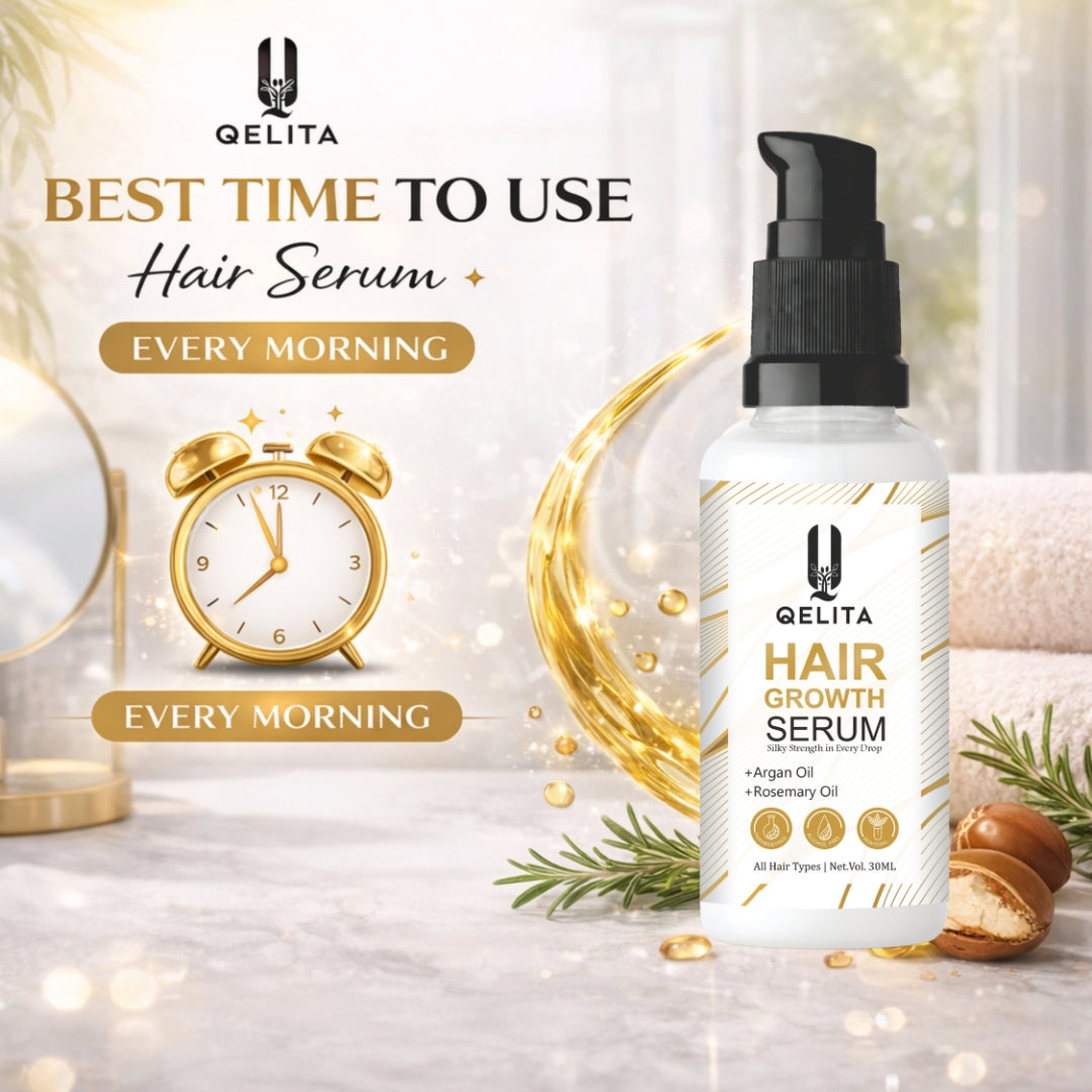 Hair Growth Serum | Rosemary & Argan Oil | Hair Fall Control | 30ml