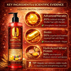 Keratin Biotin Conditioner | Repair & Strengthen Hair | 200ml