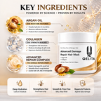Advanced Damage Repair Hair Mask | Argan Oil & Collagen | 100gm