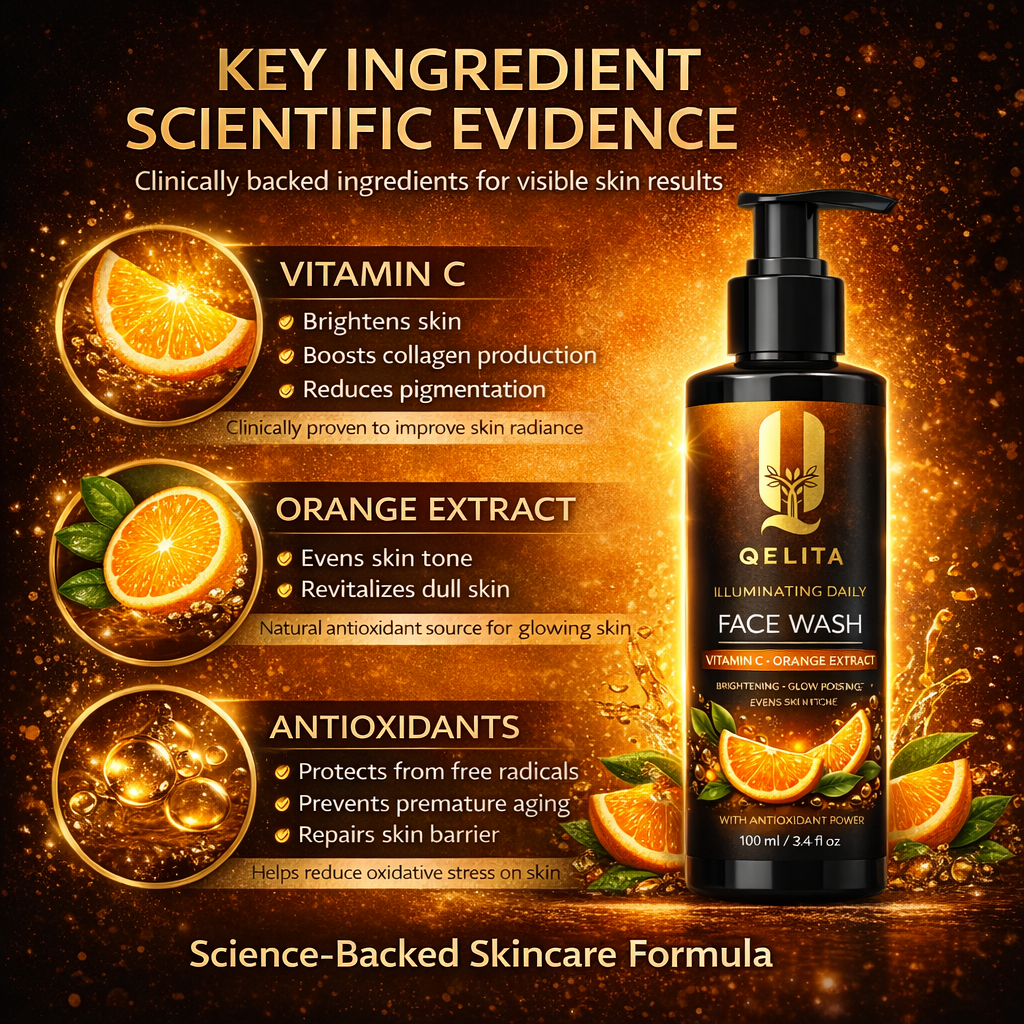 Vitamin C + Orange Extract Daily Face Wash(100ml)
