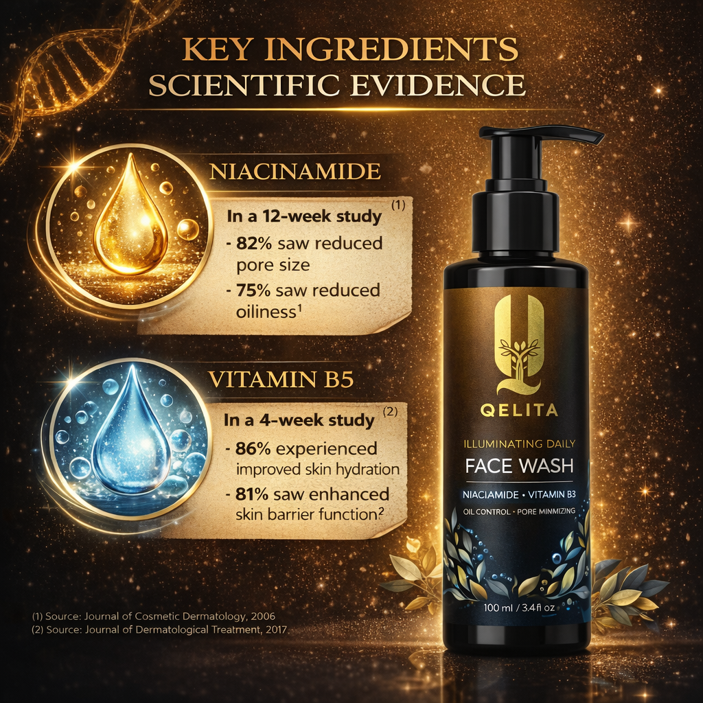 Niacinamide + Vitamin B5 | Oil Control & Pore Minimizing Face Wash | 100ml
