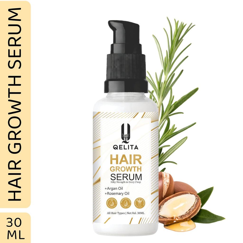 Hair Growth Serum | Rosemary & Argan Oil | Hair Fall Control | 30ml