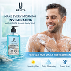 Aquatic Body Wash 828ml | 12H Long Lasting Freshness & Deep Hydration