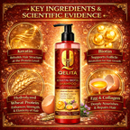 Keratin Biotin Shampoo 200ml | Repair & Strengthen Hair Formula